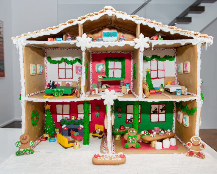 Home Alone Gingerbread House Template