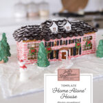 Home Alone House [Gingerbread Template]   Etsy Uk In Home Alone Gingerbread House Template