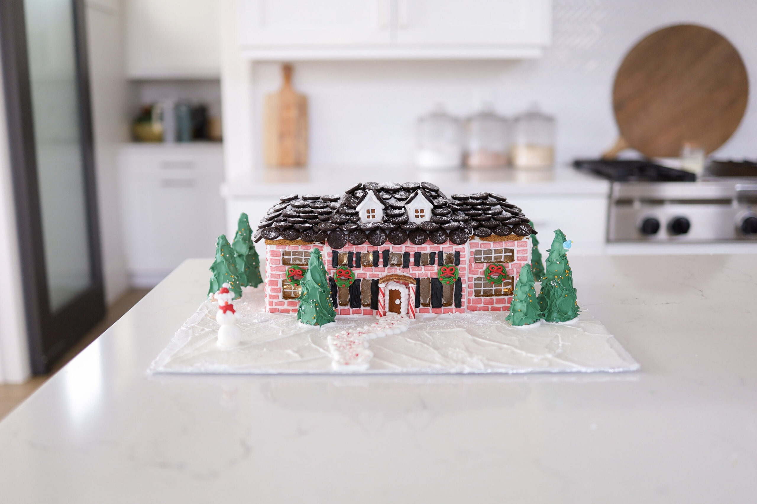 Home Alone House [Gingerbread Template] - Etsy Uk with regard to Home Alone Gingerbread House Template