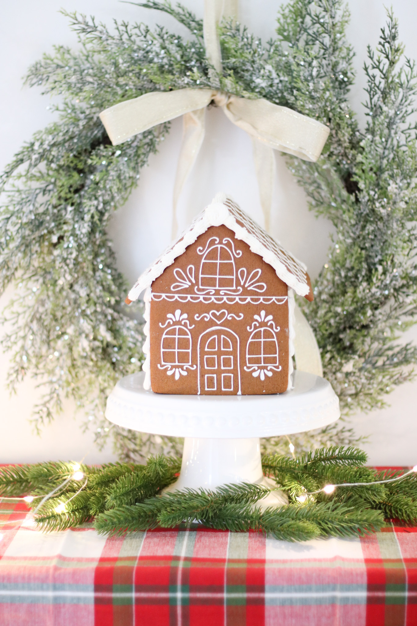 How To Build The Perfect Gingerbread House - Fraiche Living pertaining to Gingerbread House Decoration Template