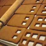 How To: Build Your Own Gingerbread Tardis — Sugared Nerd Pertaining To Tardis Gingerbread House Template