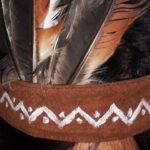 How To Create A Simple Indian Feather Headdress   Diy Style Tutorial    Guidecentral Intended For Indian Feather Headband Template