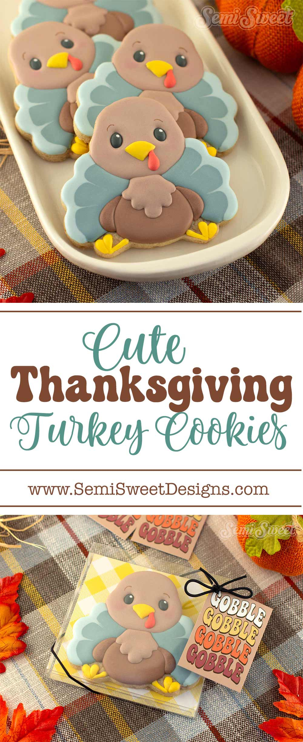How To Decorate A Cute Thanksgiving Turkey Cookie With Royal Icing regarding Turkey Cookie Template