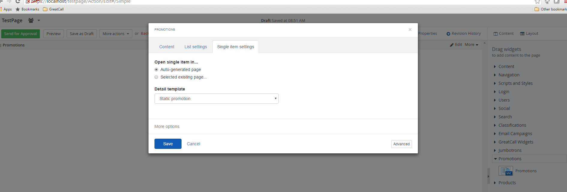 How To Display Single Custom Content Type - Sitefinity - Front with regard to Sitefinity Feather Widget Template