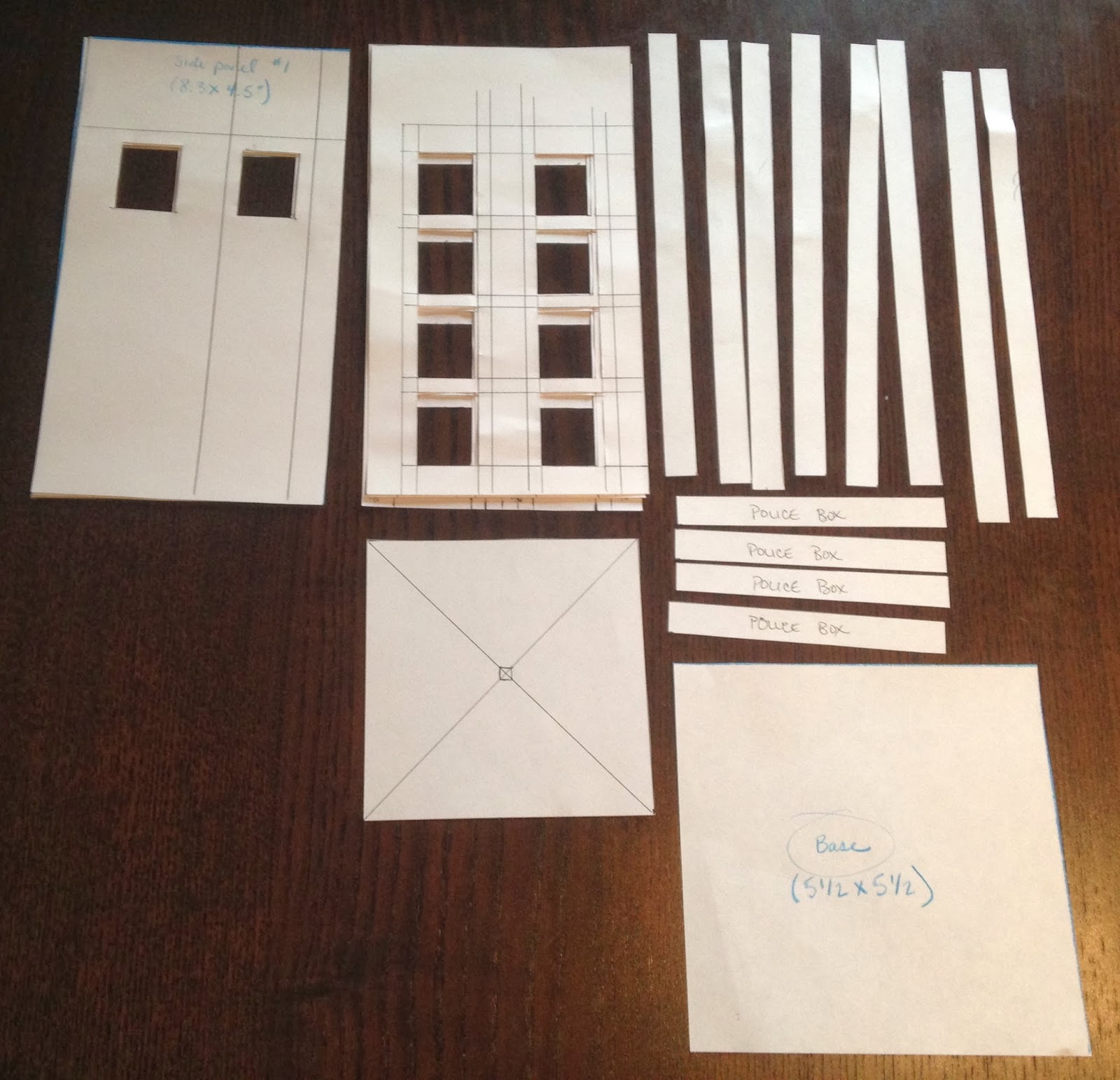 How To, How Hard, And How Much: How Not To Make A Gingerbread Tardis regarding Tardis Gingerbread House Template