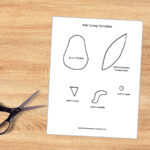 How To Make A Felt Turkey Craft For Felt Turkey Craft Template