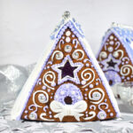 How To Make A Gingerbread House Throughout Printable A Frame Gingerbread House Template