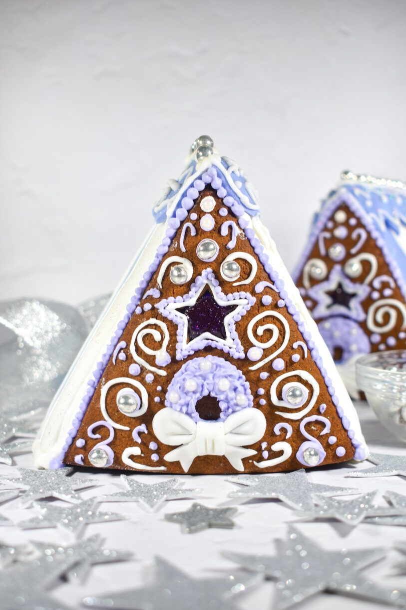 How To Make A Gingerbread House throughout Printable A Frame Gingerbread House Template
