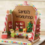 How To Make A Gingerbread Santa'S Workshop | Wilton For Santa'S Workshop Gingerbread House Template