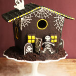 How To Make A Haunted Cookie House For Halloween | The Kitchn In Spooky Gingerbread House Template
