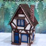 How To Make A Partially Revealed Brick Tudor   A Cottage In The Forest With Tudor Gingerbread House Template