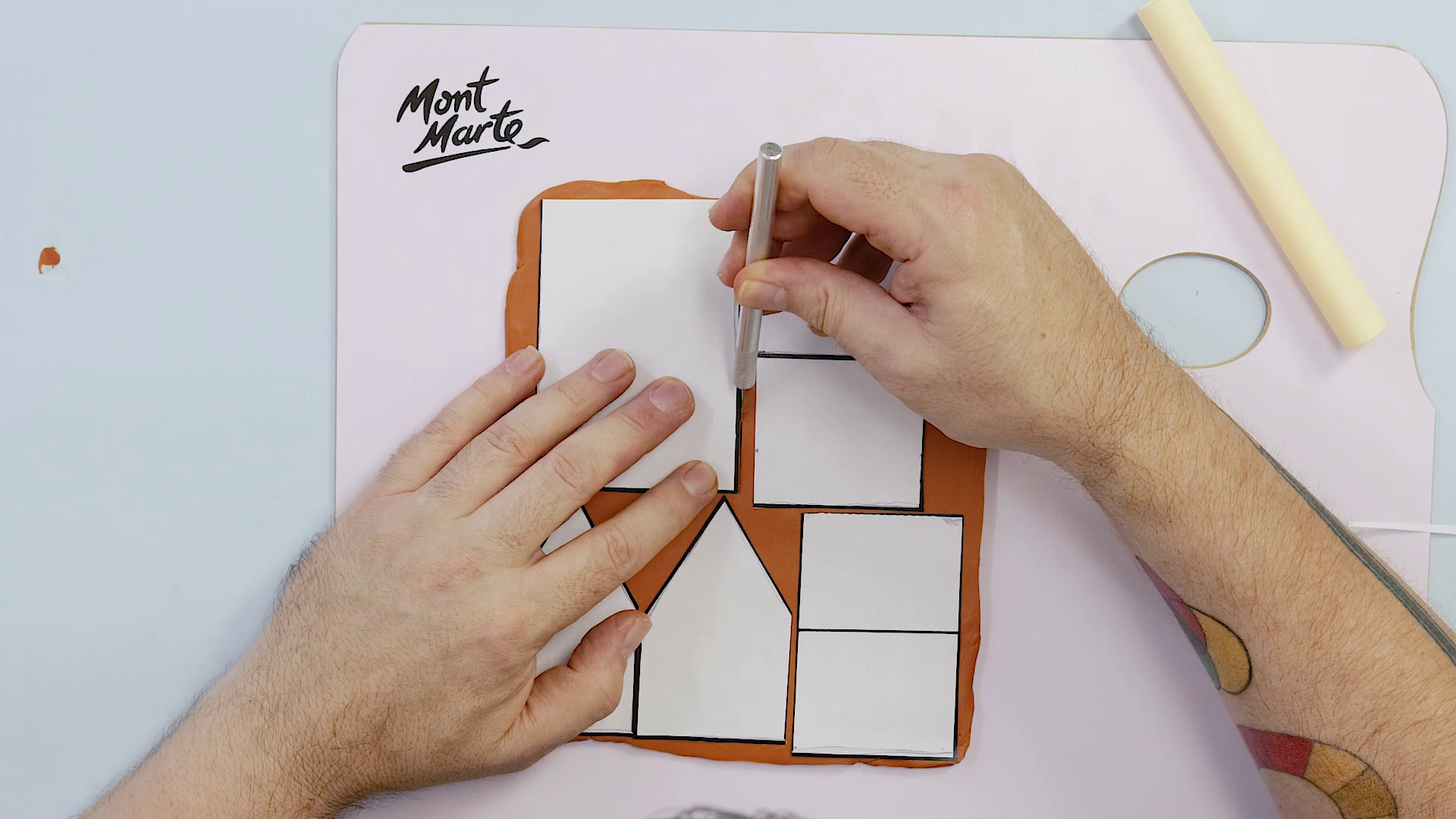 How To Make A Polymer Clay Gingerbread House inside Clay Gingerbread House Template