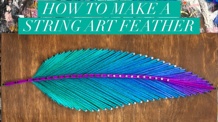 Feather Art Template Feather Art Template