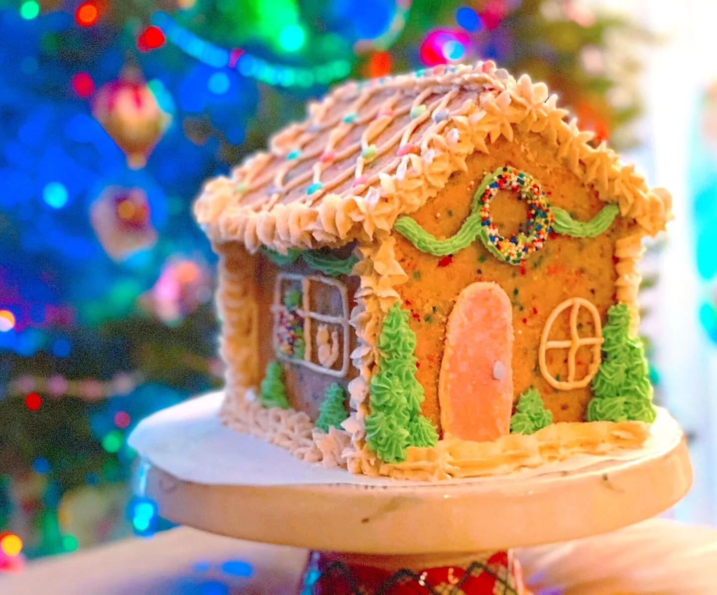 How To Make A Sugar Cookie Gingerbread House (Recipe And Template inside Gingerbread Cookie House Template