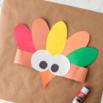 How To Make A Turkey Headband: A Fun And Easy Craft For Kids Pertaining To Turkey Headband Craft Template