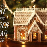How To Make An Epic Gingerbread House From Scratch / Baking + Building  Tips, Recipe, Template & More With Regard To Advanced Gingerbread House Template