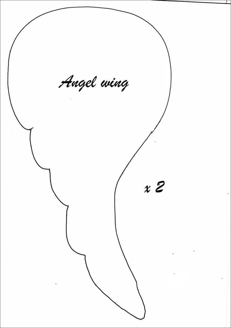 How To Make Map Paper Angel Wings Wall Decor - Pillar Box Blue regarding Cardboard Feather Template