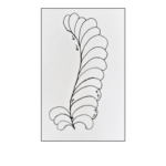 How To Quilt Feathers With Free Motion And Rulerwork   Weallsew In Free Feather Quilting Template