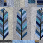 Improv Feather Tutorial — Kristin Shields Intended For Feather Quilt Template