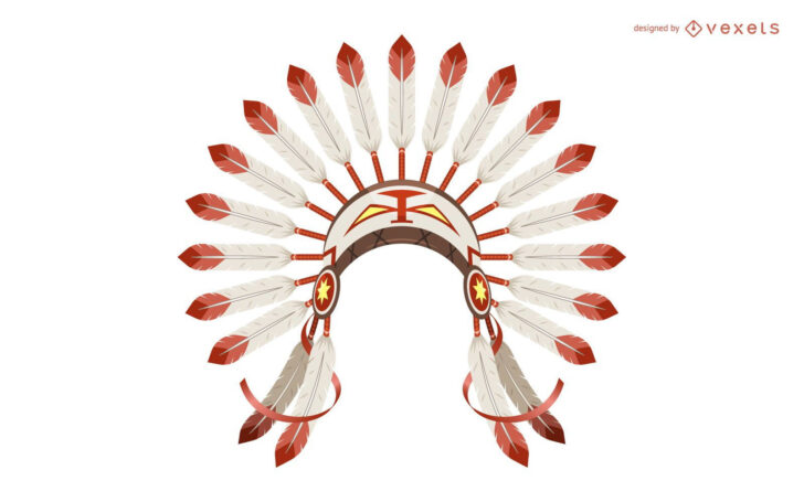 Indian Feather Pattern Template