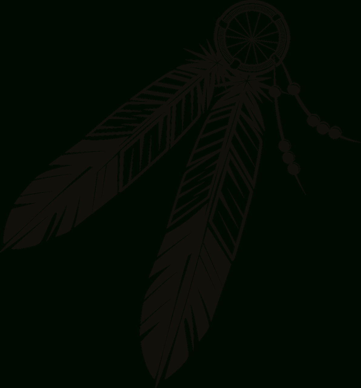 Indian Feathers - Free Vector Clipart Images On Creazilla regarding Free Printable Indian Feather Template