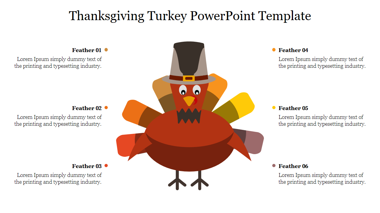 Infographics Thanksgiving Turkey Powerpoint Template throughout Free Turkey Powerpoint Templates