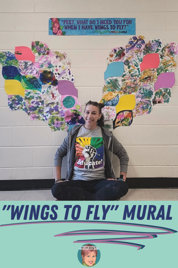 Frida Kahlo Mural Feather Template Frida Kahlo Mural Feather Template