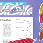 Korowai Feather Template: Collaborative Art Activity Pertaining To Feather Template For Korowai