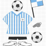 Light Blue Soccer Turkey Disguise Clip Art   Blue And White, Soccer With Regard To Free Elsie Turkey Disguise Template