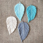 Macrame Feather Tutorial And Ideas Pertaining To Free Printable Macrame Feather Template