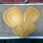 Macrame Leaves Cutting Templates, Feathers Wall Hanging Ornament With Macrame Leaf And Feather Cutting Template