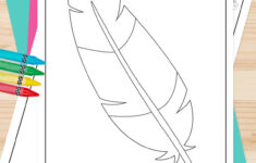 Make Thanksgiving Day Crafts With Turkey Feather Template | Kids for Feather Template Free Printable