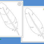 Make Thanksgiving Day Crafts With Turkey Feather Template | Kids With Easy Feather Template