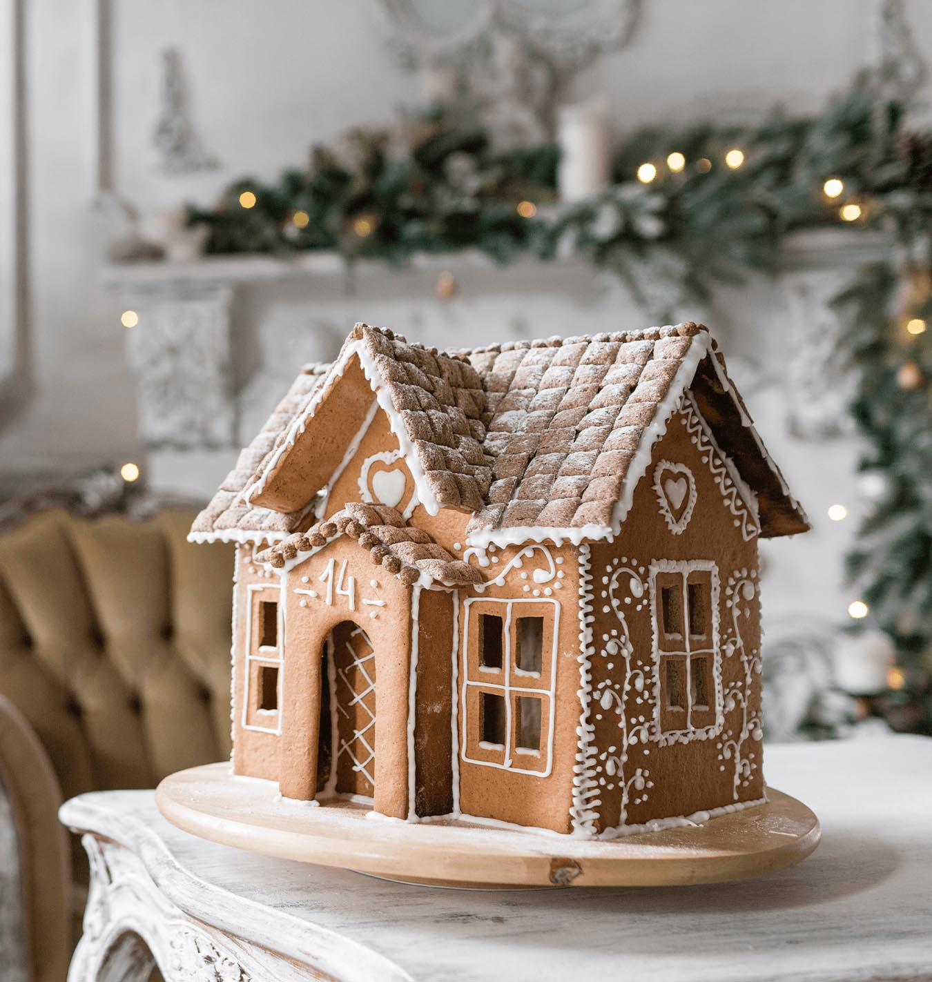 Make Your Own Diy Gingerbread House Kit - Salisbury Greenhouse - Blog pertaining to Gingerbread House Kit Template