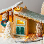 Mid Century Modern Cookie House Intended For Mid Century Gingerbread House Template