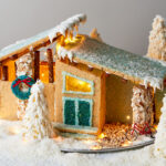 Mid Century Modern Cookie House Throughout Best Gingerbread House Template