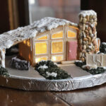 Mid Century Modern Gingerbread House : R/Baking For Modern Gingerbread House Template