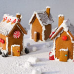 Mini Gingerbread Houses Throughout Mini Gingerbread House Recipe And Template