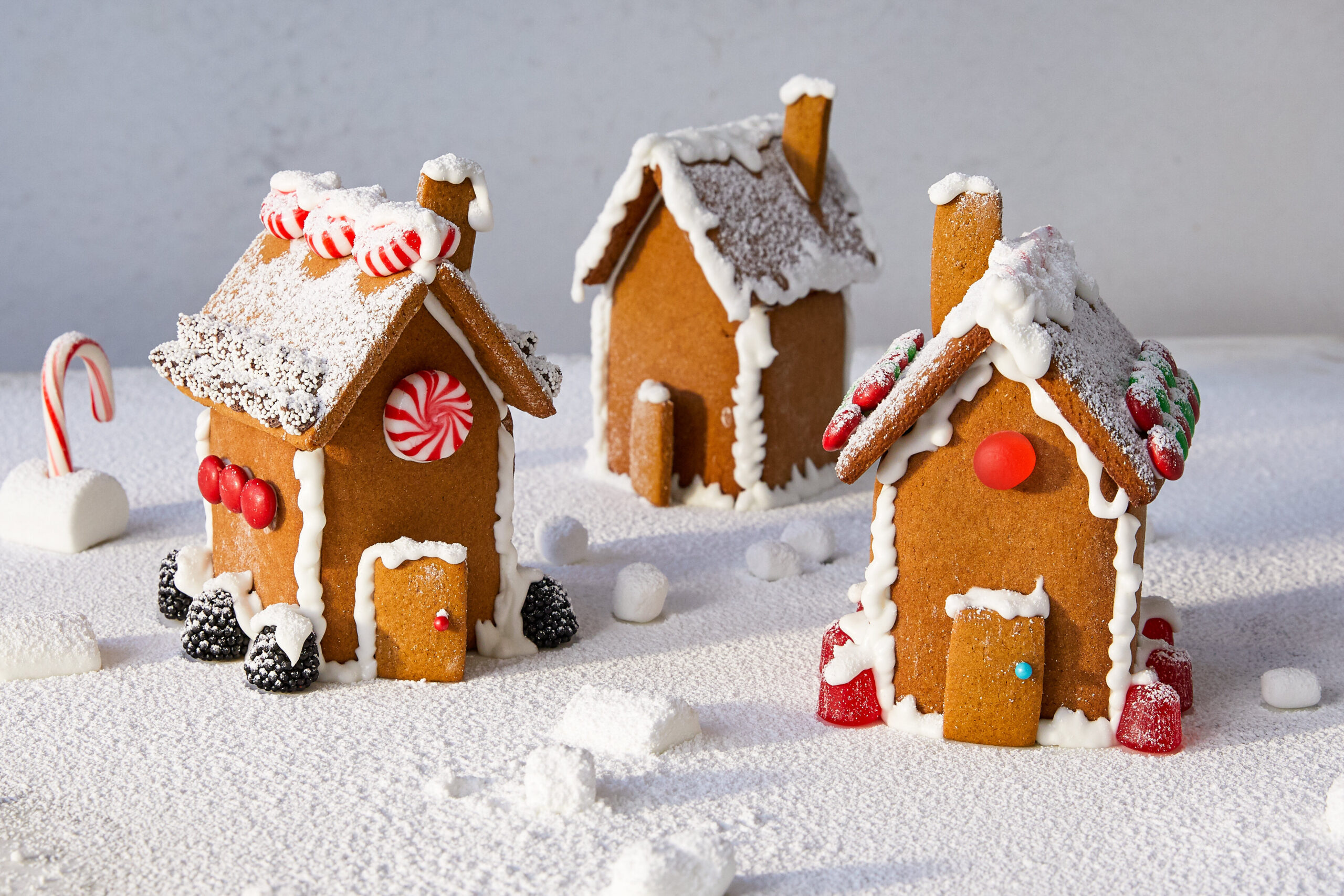 Mini Gingerbread Houses throughout Mini Gingerbread House Recipe And Template