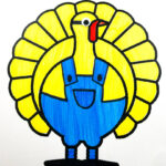 Minion Turkey Disguise   Mom. Wife. Busy Life. With Free Minion Turkey Template Printable