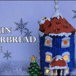 Moomin Gingerbread House Full Tutorial | Inthekitchenwithelisa Inside Moomin Gingerbread House Template