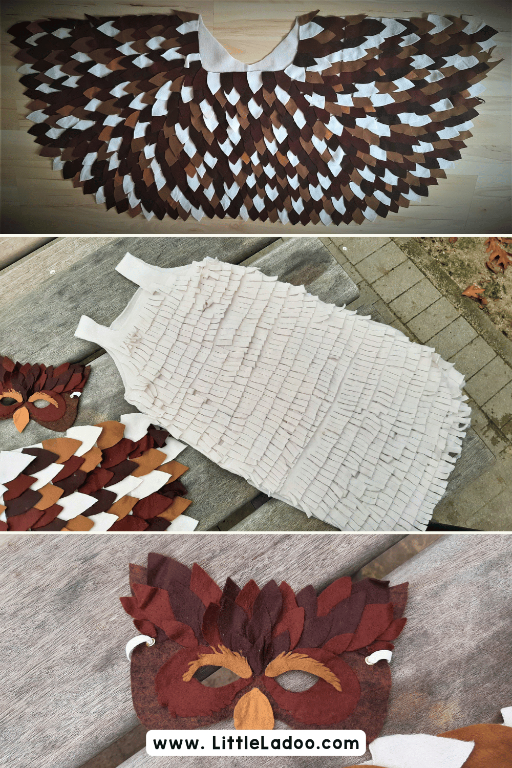 No-Sew Owl Costume - Anyone Can Make This Adorable Costume within Owl Costume Feather Template