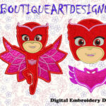 Owlette Pattern   Etsy With Owlette Feather Template