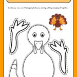 Page 3   Free Printable Thanksgiving Worksheet Templates | Canva With Regard To First Palette Turkey Template