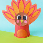 Paper Cup Turkey Craft Within Paper Turkey Craft Template