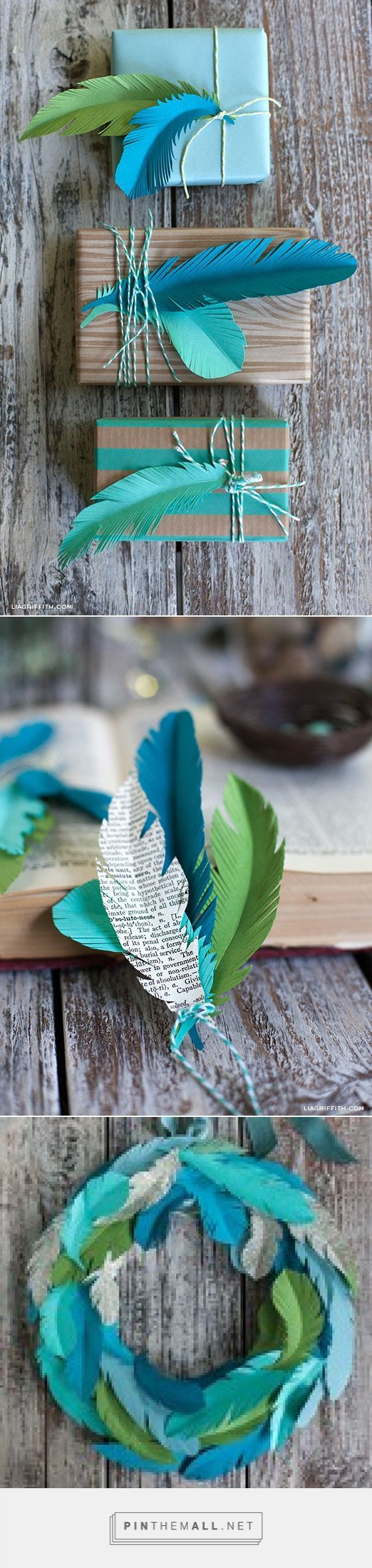 Diy Paper Feather Template