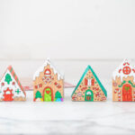 Paper Gingerbread House (Free Printables)   The Best Ideas For Kids With Free Printable Paper Gingerbread House Templates