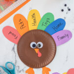 Paper Plate Turkey Craft   Made To Be A Momma Throughout Paper Plate Turkey Template