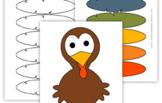Paper Turkey Craft – Sunshine And Rainy Days for Pin The Feathers On The Turkey Template