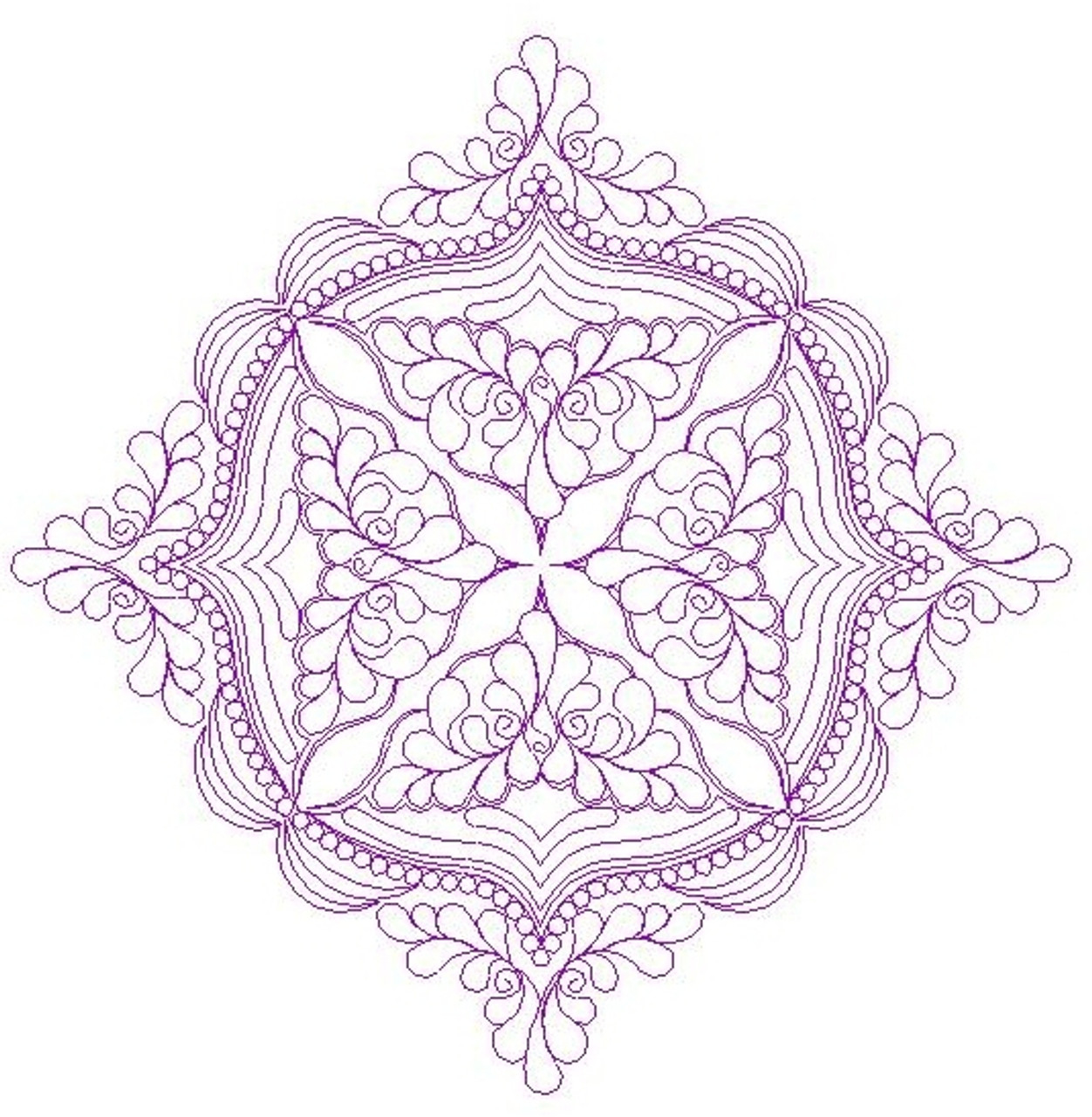 Patternsdesign And Theme - Victorian Feathers And Roses - 75 in Victorian Feather Template